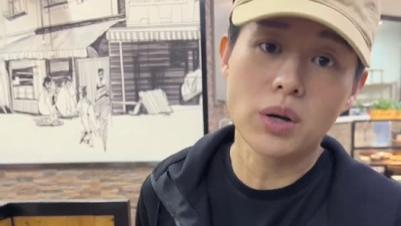 胡杏儿|胡杏儿晒深夜火锅，素颜坐大厅煮牛肉不像明星，透露录浪姐太辛苦