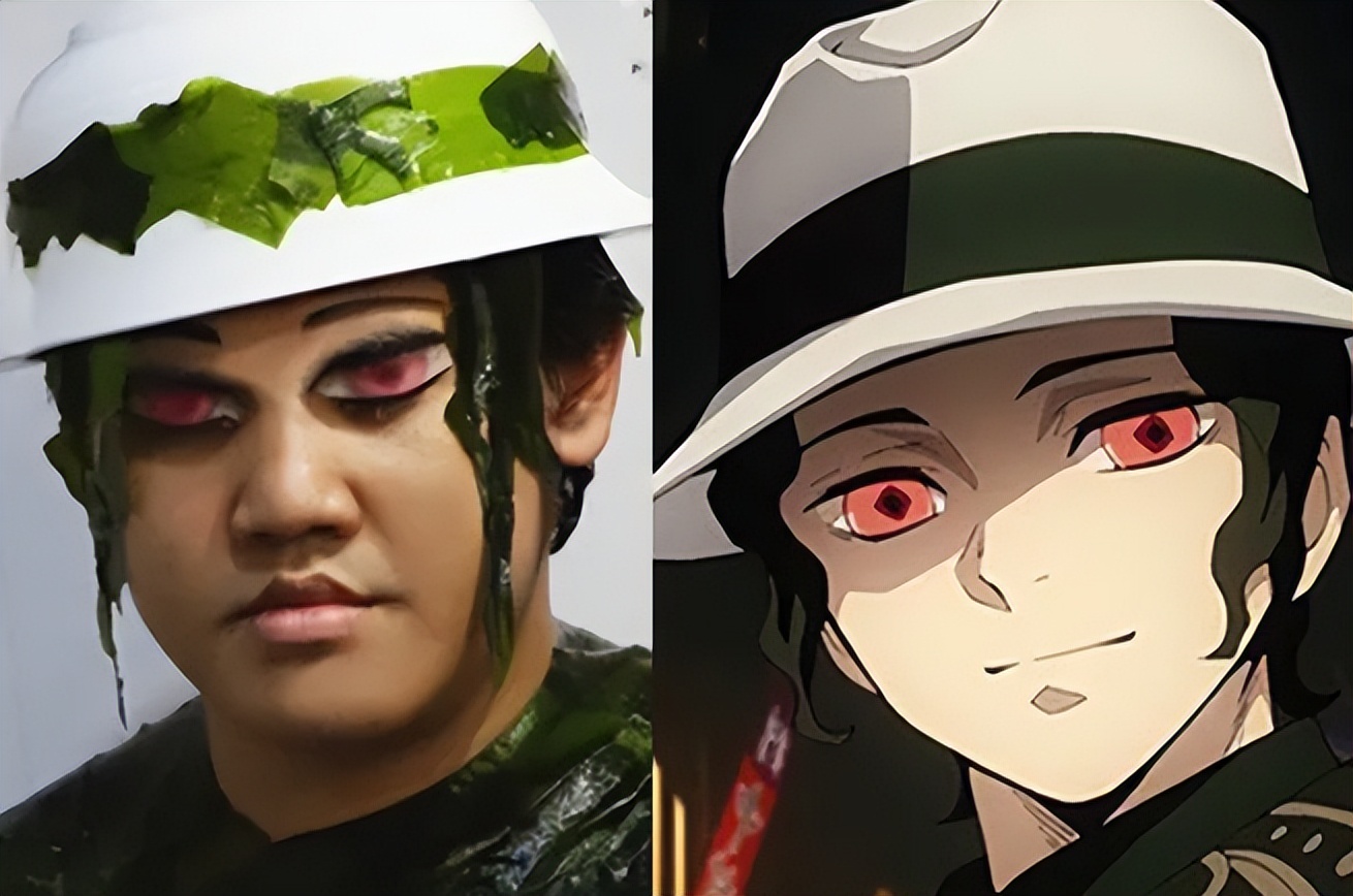 ai|鬼灭之刃AI真人版:堕姬依旧美丽,但女装无惨却更胜一筹