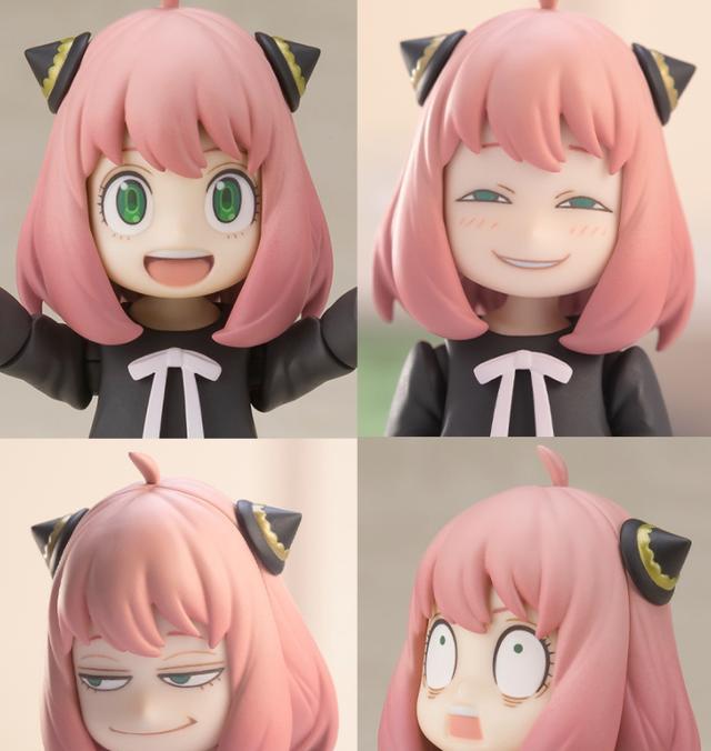 手办|间谍过家家阿尼娅SHF可动手办官图更新身材崩了但是表情神还原