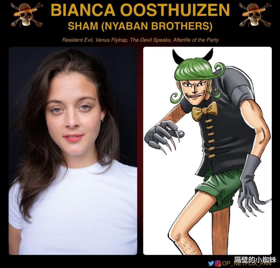 烏索普|海賊王真人版：貓人兄弟居然是女演員，黑人演烏索普母親