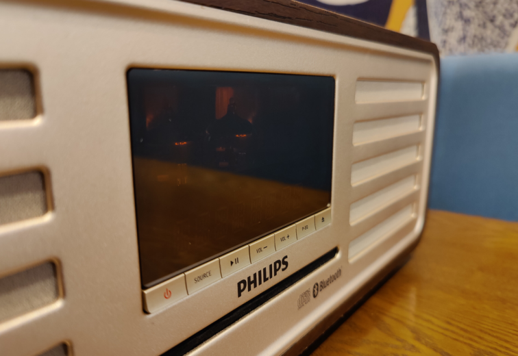 华为|感受复古音乐盛宴——飞利浦复古桌面音响M7208开箱