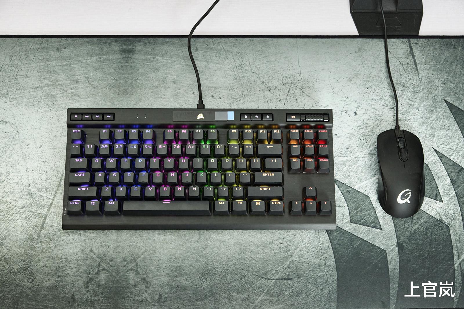 美商海盗船|硬核电竞唯快不破，美商海盗船K70 RGB TKL OPX光轴机械键盘