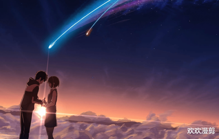 魔王学院的不适合者|动漫《你的名字》女主在三年前去了东京，递给了男主头绳