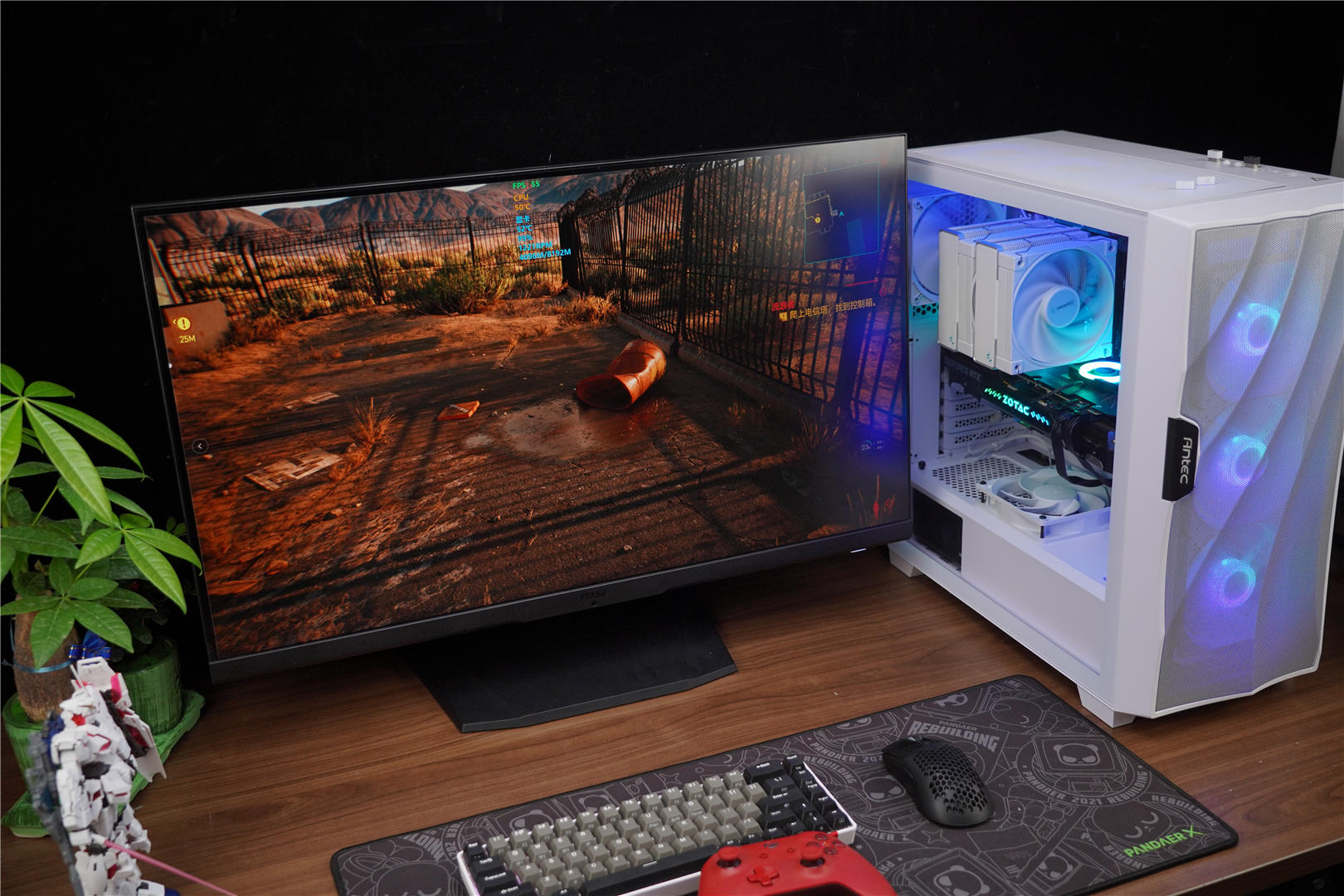 荣耀|九州风神冰立方AK620白色款：高颜值、六热管、双风扇，媲美水冷