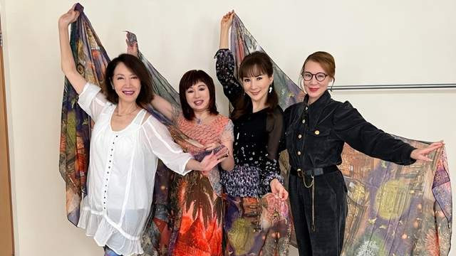 梅小青|《宫心计2》三大配角与梅小青聚会！康华至今未婚，谢雪心好优雅