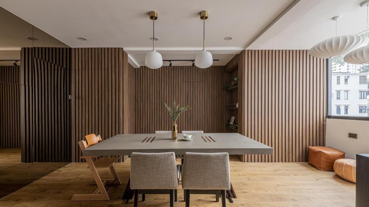 3口之家的122㎡：日式风两居室化繁为简，岁月静好的模样不过如此