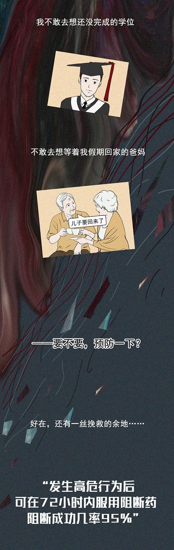 acgn漫评|和艾滋病人“亲密接触”后，还能补救吗？漫画讲解，不妨来看看吧