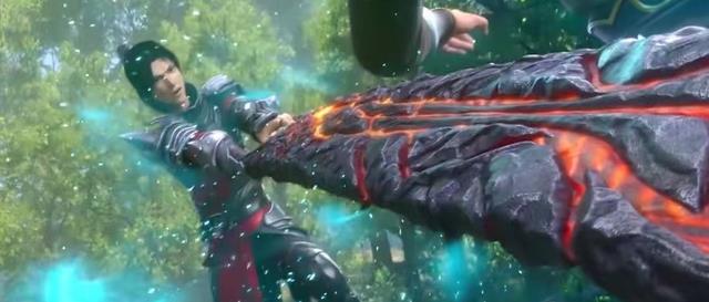 萧炎|萧炎头号情敌现身，陨落心炎出现，画质特效却被批不如完美世界