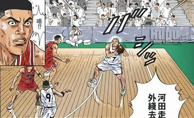 灌篮高手|《灌篮高手》赤木真的不如河田吗？带你深度解析俩人对战的细节