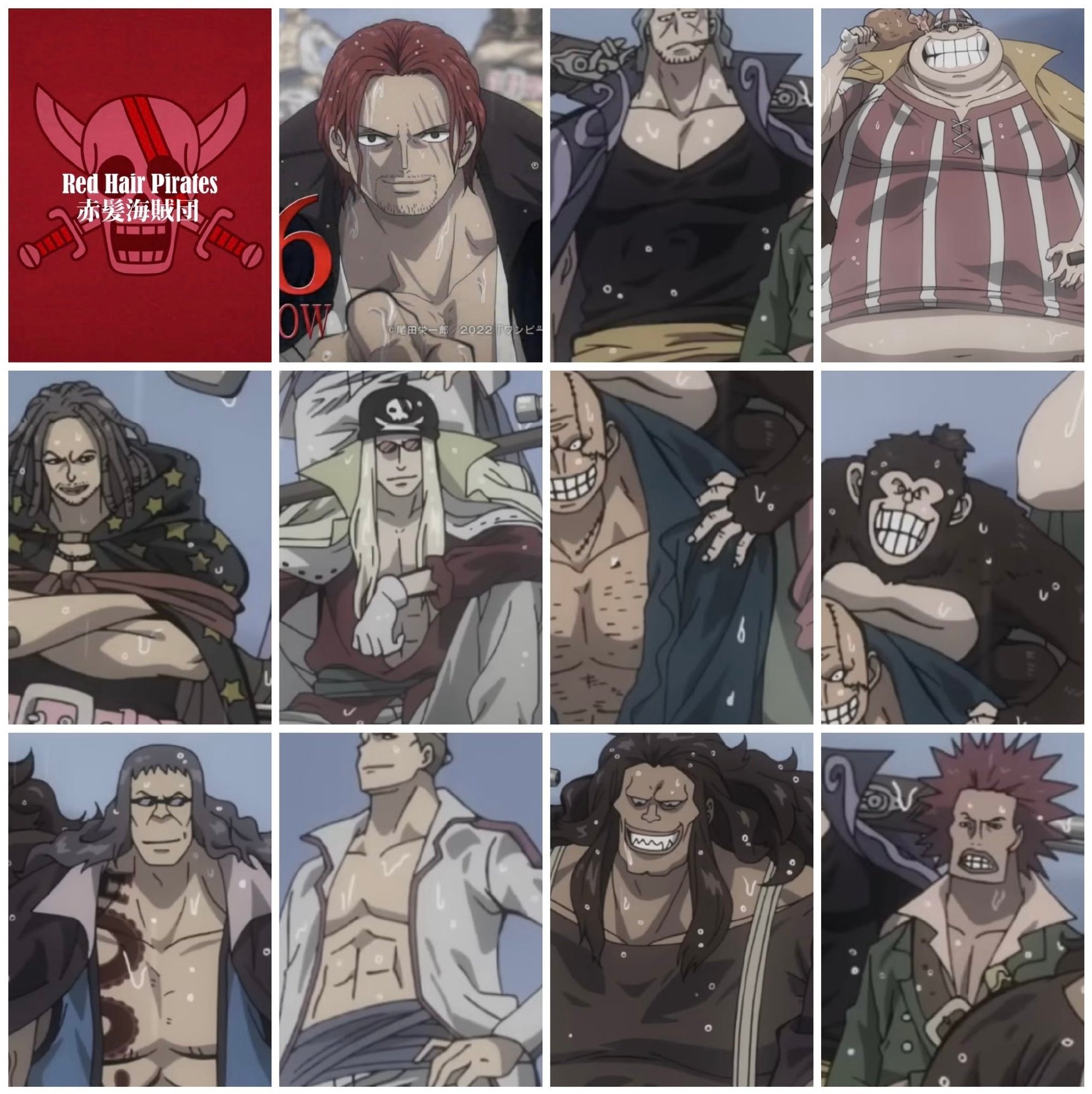 海贼王|海贼王RED情报:红发全员上阵!原来猴子和洛克斯达也是主要战力