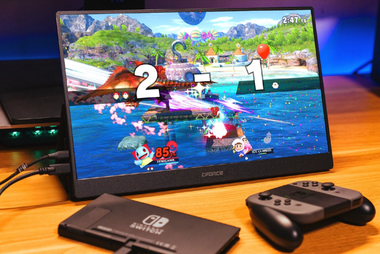 |双屏办公搭配这款便携屏，使你的工作效率倍增！