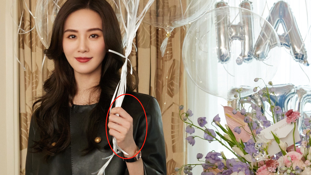 辣妈|离了？刘诗诗晒庆生照，淡颜系化身黑天鹅，手上细节透露婚姻状态