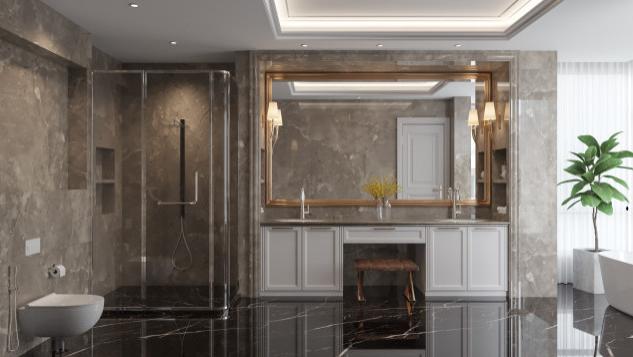 浴室潮气重怎么办？卫浴间怎么装修防潮又通风