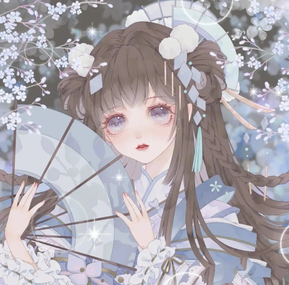 |唯美动漫女生头像|回忆总是无辜，可惜太容易遗忘