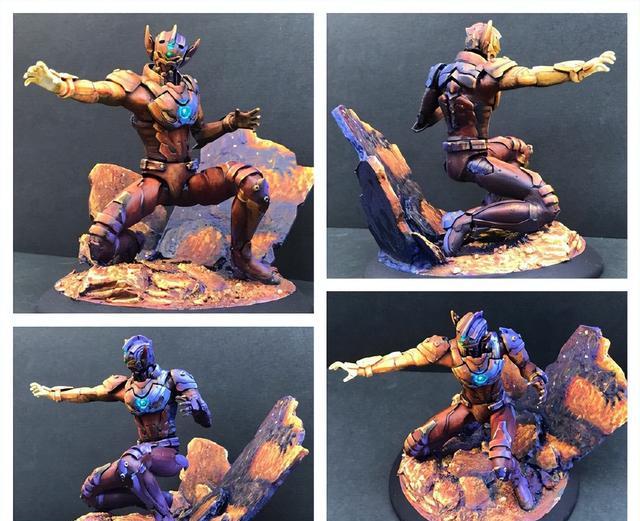 模型|手涂高达、假面骑士、奥特曼等模型佳作分享