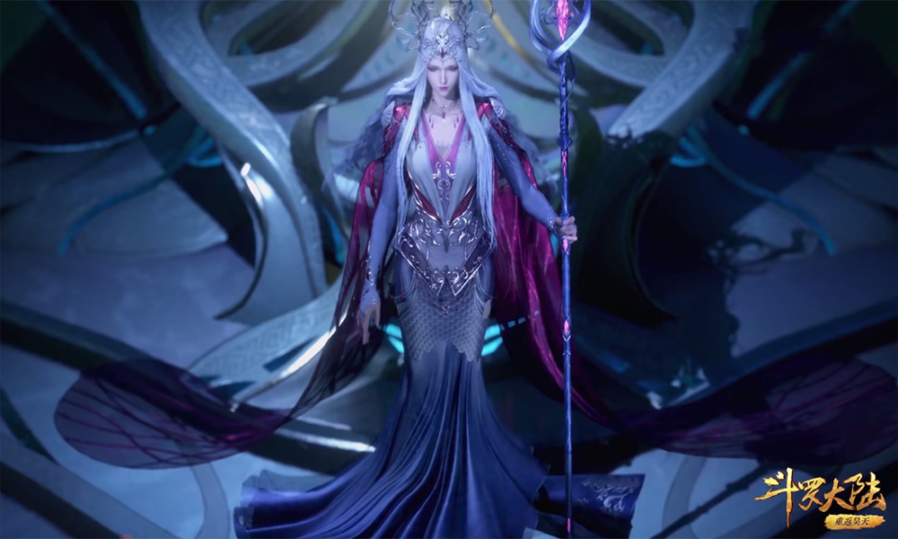 比比东|斗罗大陆：波塞西罕见的露腿和高跟鞋，腿型完胜比比东太多，好绝