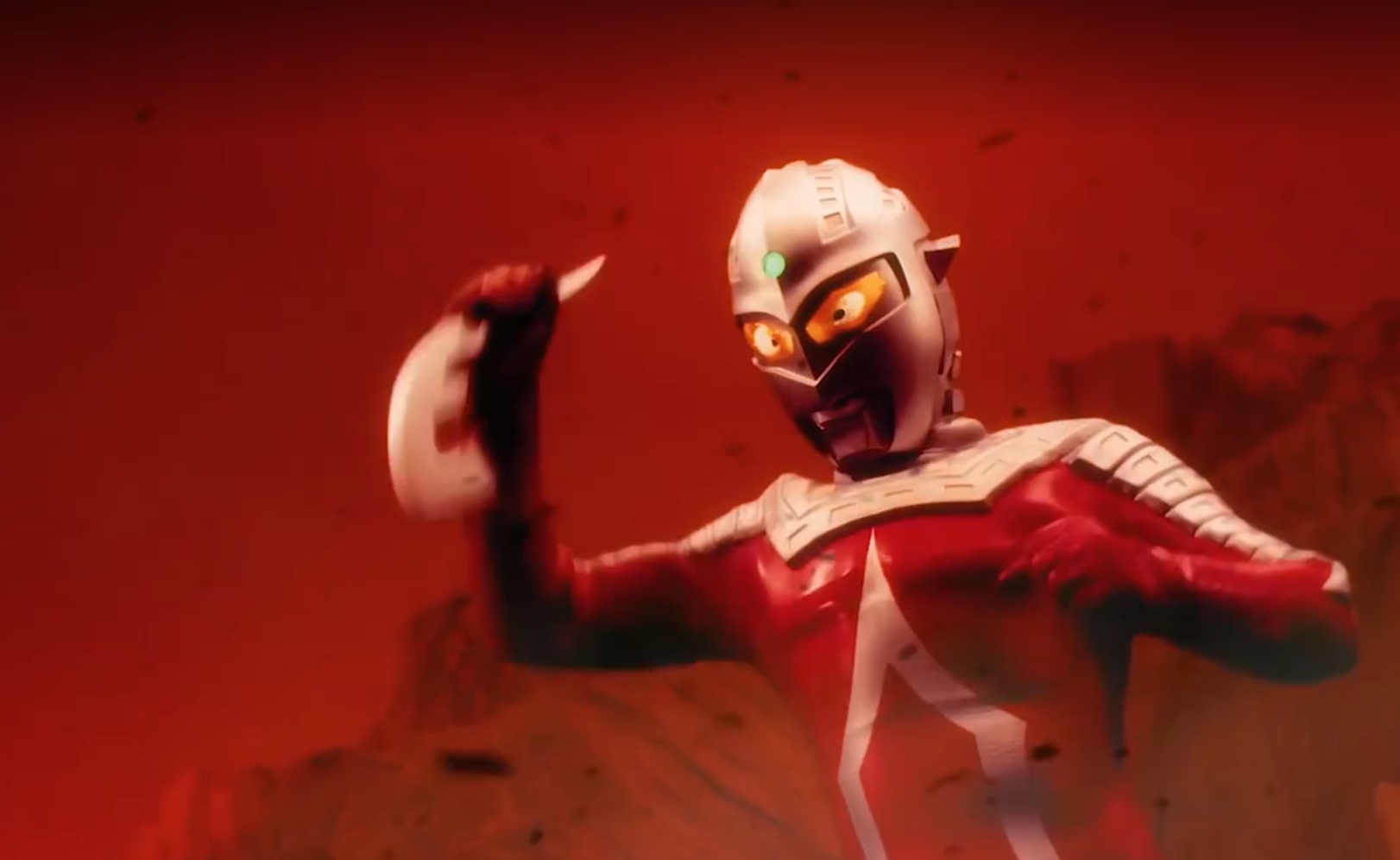 |地狱特训展开，赛文拿出头镖，身为儿子的赛罗：父亲手下留情啊！