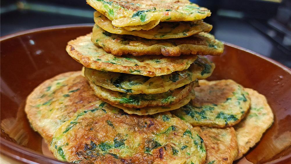 蔬菜|教你制作营养又健康的蔬菜饼，大人小孩都爱吃，做法非常简单