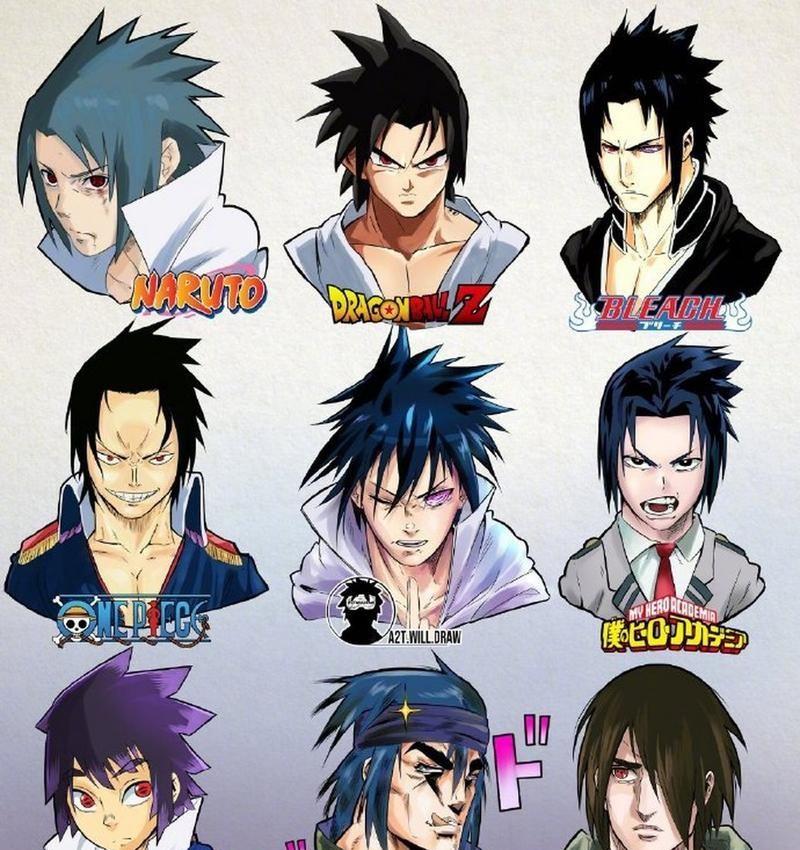 漫画家|如果这些动漫角色换个漫画家画，气质就完全不一样了