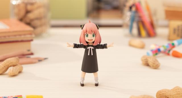 手办|间谍过家家阿尼娅SHF可动手办官图更新身材崩了但是表情神还原