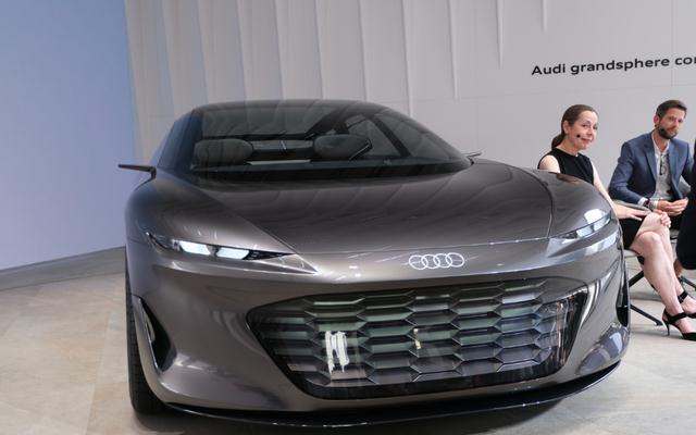 奥迪的“陆地飞行器”,车高不足1米4,对开式车门,续航超750KM