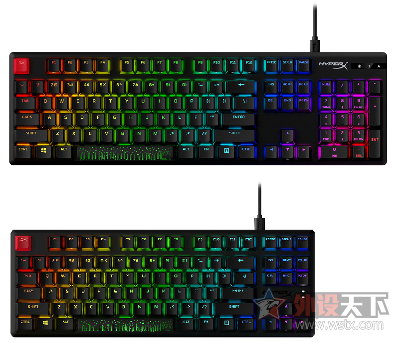 机械键盘|HyperX起源系列两款游戏机械键盘推出PBT升级版