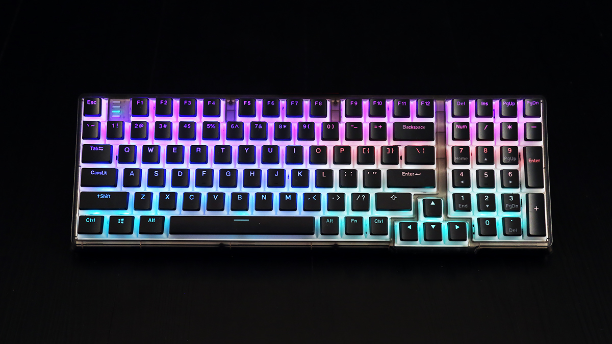 新东方在线|Darmoshark K7 Pro 星空布丁版机械键盘评测:灯效更璀璨