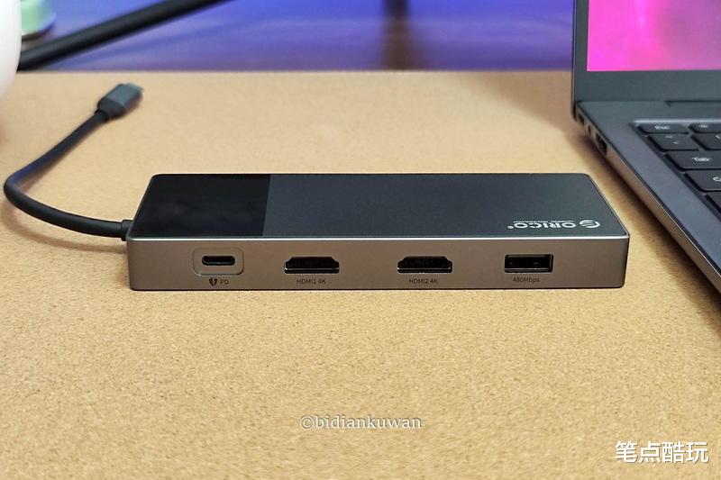 type-c|12合1满配,一本4屏:ORICO多功能Type-C扩展坞体验
