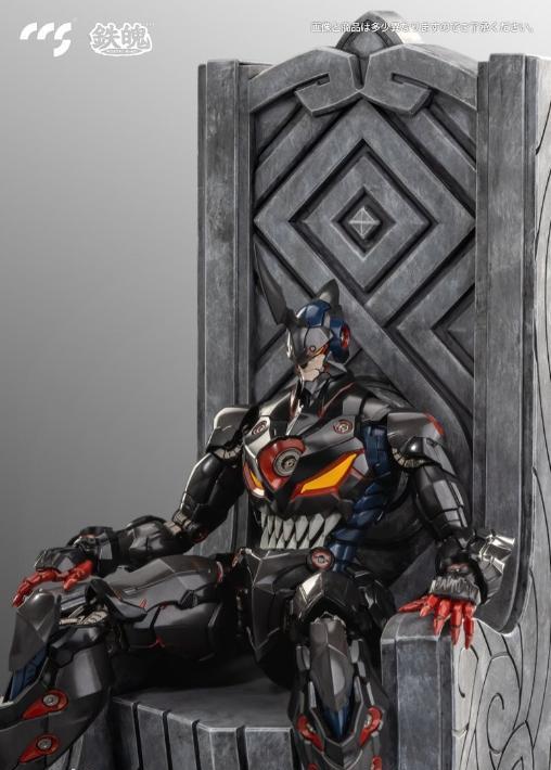 手办|铁魄系列天元突破:真螺旋王机罗善岩手办比例和身材直接劝退