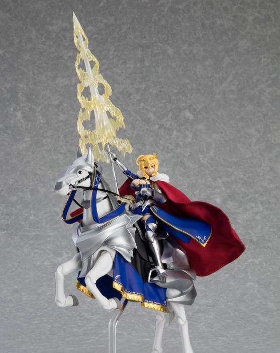 手办|fgo白枪呆figma可动手办官图附带坐骑价格破千充满母爱的呆毛王