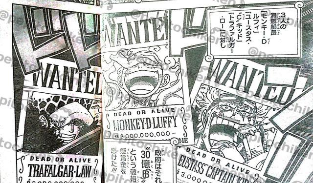 海贼王|海贼王1053话官方情报图：新四皇与全新通缉令公开唯独红发没笑