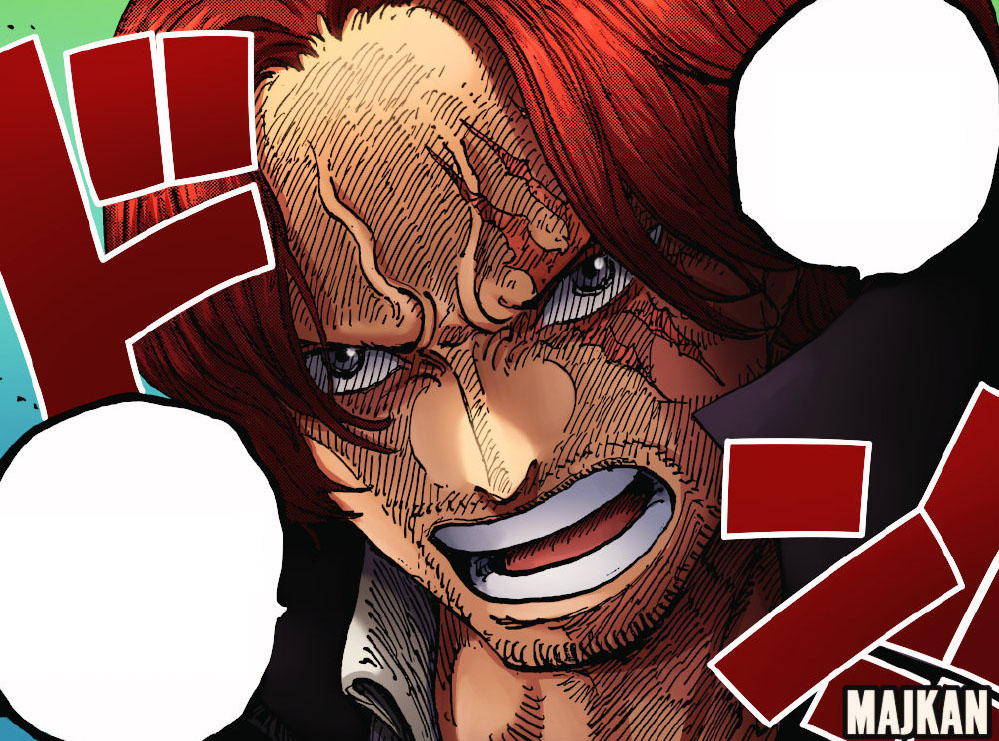 海贼王|海贼王1055话：红发使用的是顶级霸王色，能让果实能力暂时失效