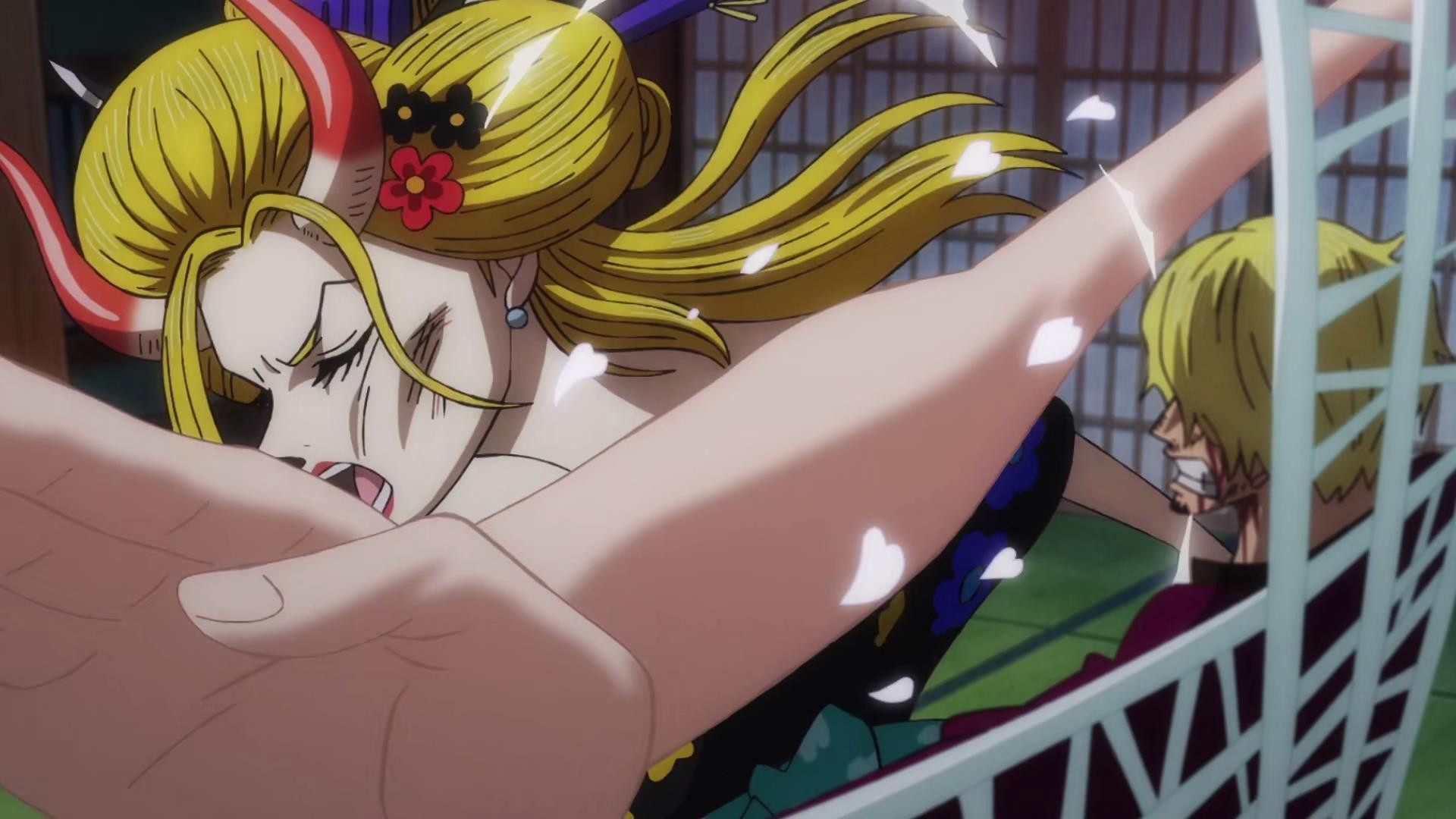 海贼王|海贼王1020集：神秘黑影终于揭晓，罗宾掌掴黑玛利亚的名场面出现