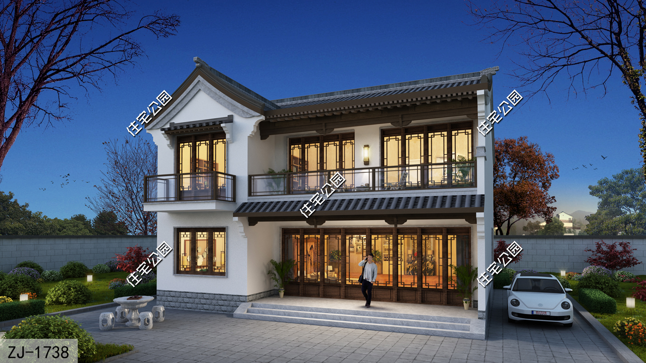 回农村盖养老房，你会选择什么风格？我更推荐中式