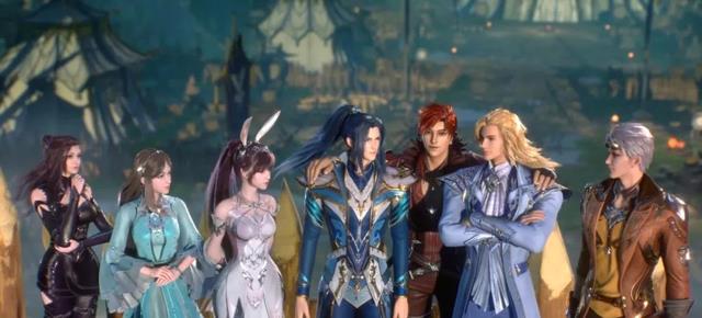 小舞|斗罗221话:小舞送竹清魂骨,女主人气势十足,比比东身材被削了