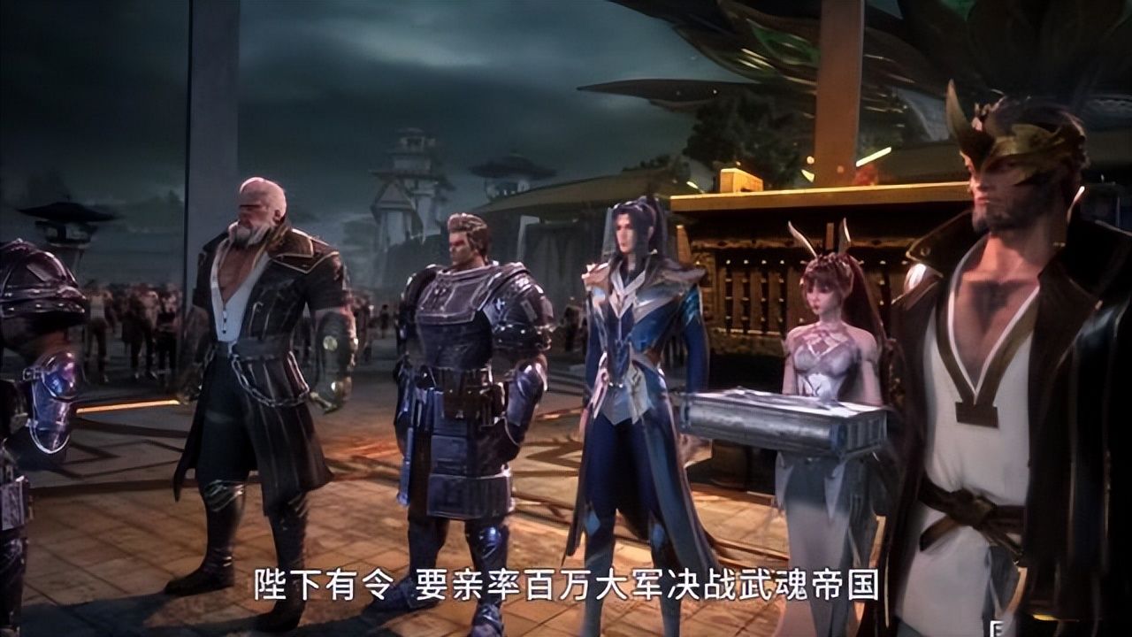 小舞|斗罗大陆：新唐门成员首次聚齐，小舞又减肥成功了，腿瘦到合不拢