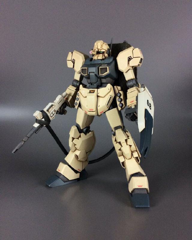 模型|轻微旧化涂装，陆战型杰斯塔模型