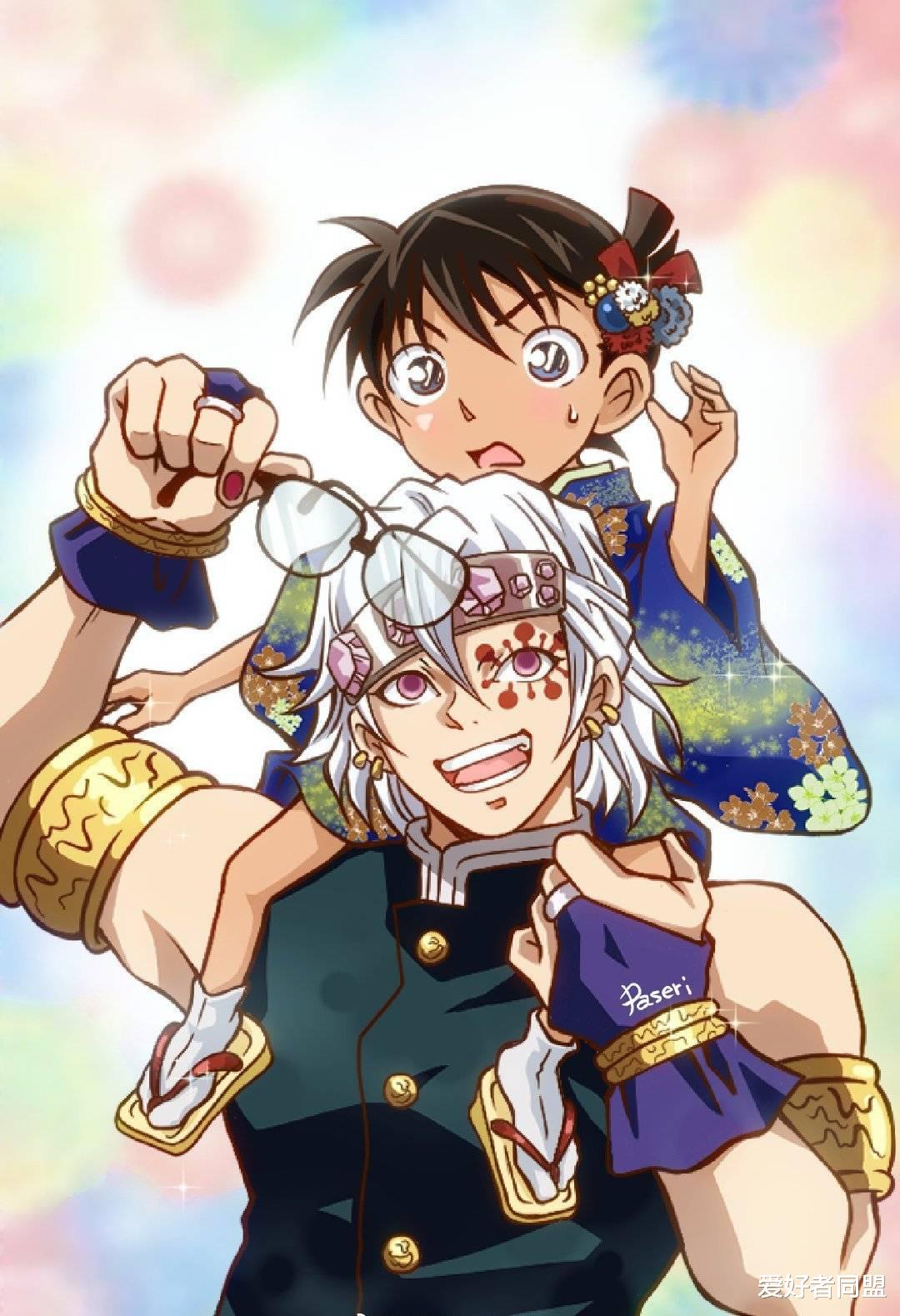 名侦探柯南|【鬼灭之刃?名侦探柯南】如果柯南加入鬼杀队是样子 ?