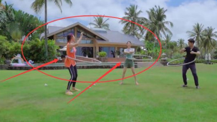 汪小菲|吉娜秀身材上瘾？同节目组嘉宾玩呼啦圈，蔡少芬：我真的想扁你