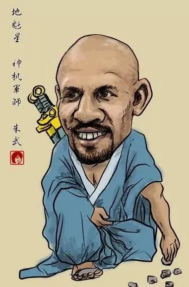 姚明|NBA球星水浒漫画版，姚明奥尼尔最好认，能认识二十位算我输