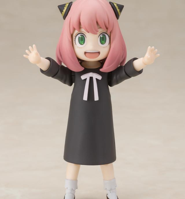 手办|间谍过家家阿尼娅SHF可动手办官图更新身材崩了但是表情神还原