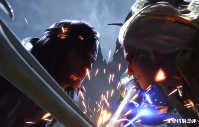 小舞|斗罗大陆:少年千道流大战唐晨,长发加白衣无比俊美,颜值爆棚!