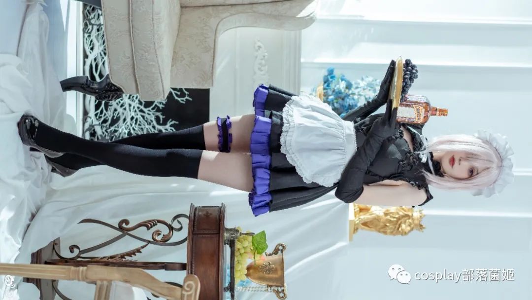 |cos：玛修女仆私房cos正片@乔乔