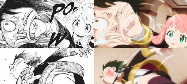 间谍|间谍过家家动画6话与原作画面对比抄作业抄到100分但缺乏张力