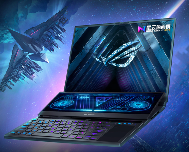 笔记本|两块屏幕快乐翻倍?ROG冰刃6双屏正式开售,5W的笔记本到底值不值
