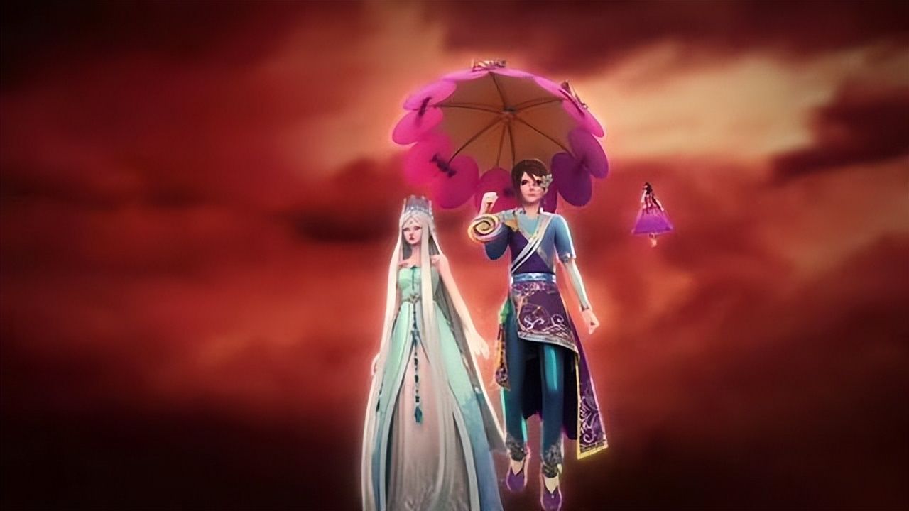 高泰明|叶罗丽:灵公主的体重成谜,高泰明变身之后拖着她,模样很是搞笑