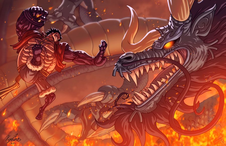 路飞|海贼王1049话:凯多倒了!百兽海贼团即将解散,路飞成为新四皇