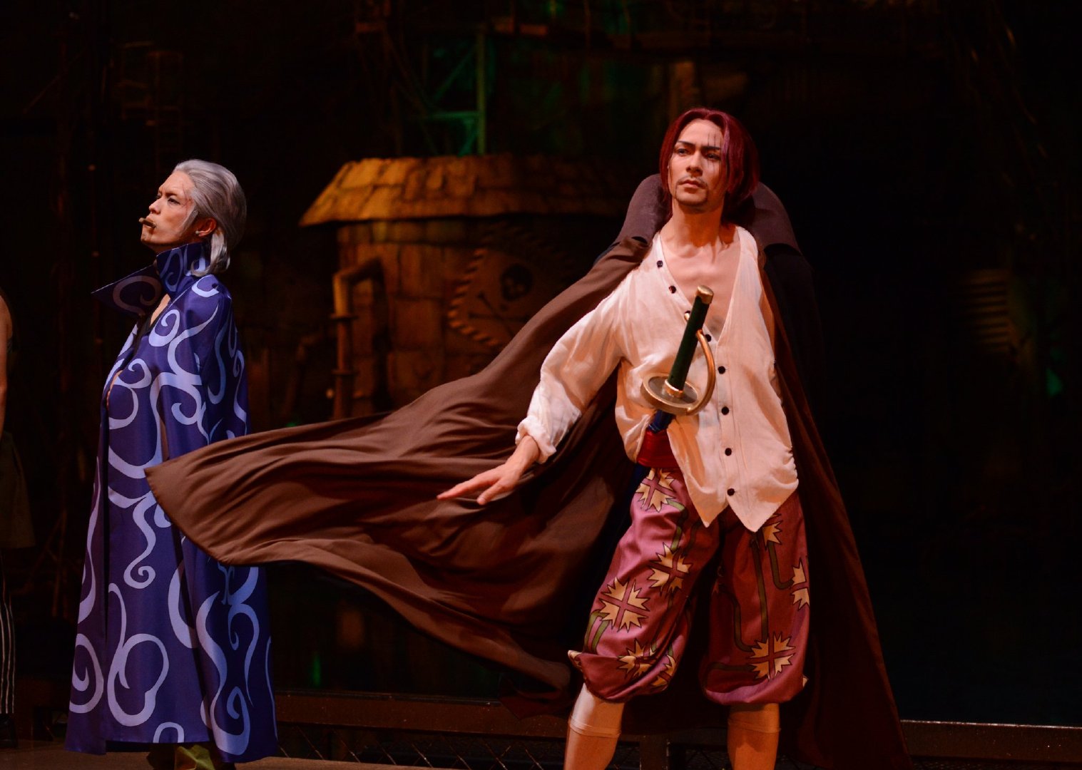 舞台剧|海贼王舞台剧:打破次元壁!山治、红发神还原,索隆差点意思