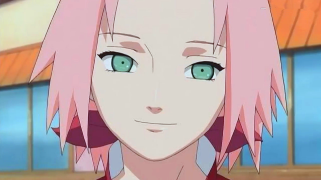 春野樱|火影:6张图1段人生,动漫女主角春野樱从小美到大,还会美到老