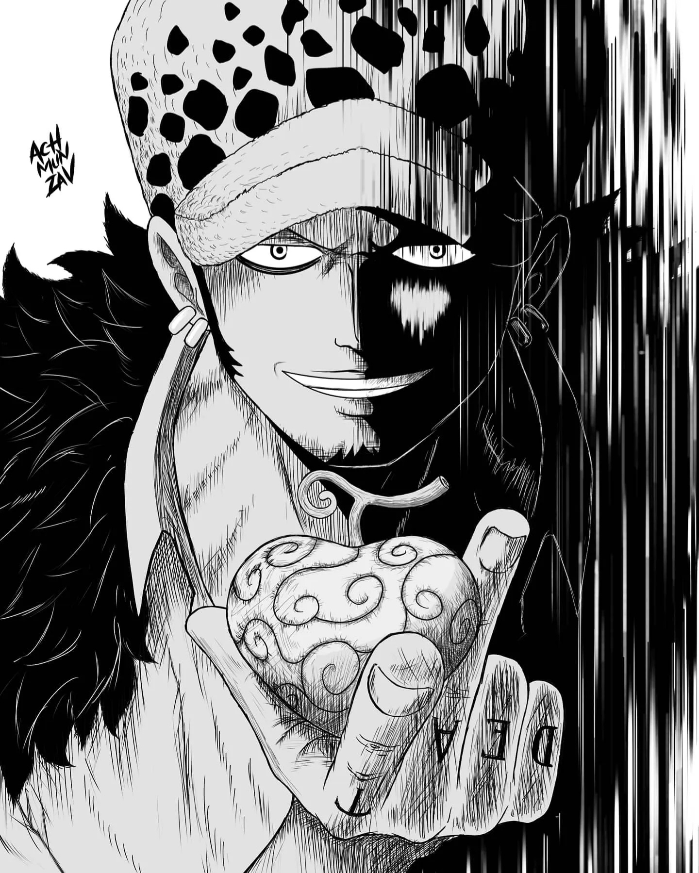 路飞|海贼王:能力者与恶魔果实的罕见合照!沙沙果实看起来扎嘴